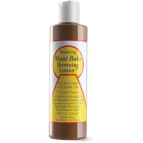 Browning Lotion - All Natural Fast Dark Tan 8 fl.oz