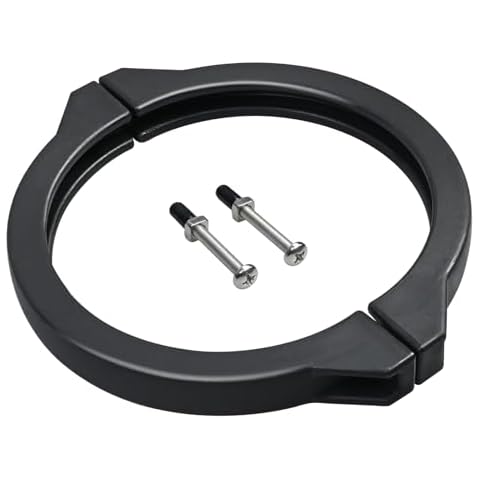 152165 & 1521656, 6-1/2-Inch Sand Filter Valve Clamp Assembly(with Screw and Nut Compatible with Pentair，for Six-Way 1-1/2 Inch HiFlow Valve; Sand Dollar(R) Filter Systems; Meteor Filter System Cover