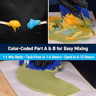 TotalBoat TotalFair Marine Epoxy Fairing Compound for Fiberglass, Wood, Aluminum and Steel (2 Pint Kit)