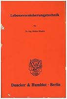 Lebensversicherungstechnik 3428008235 Book Cover