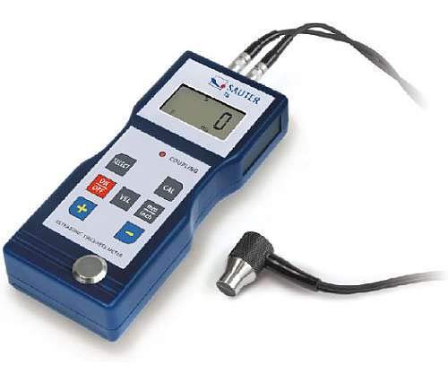 Mesureur d’épaisseur de matériel ultrasonique Sauter TB200-0.1US-rouge