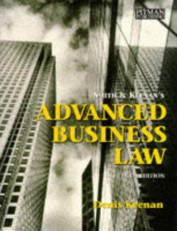 Image of Smith and Keenan's Advanced Business Law