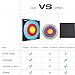 LWANO 20'' Foam Target High-Density Archery Bow & Arrow Target for Backyard (20 * 20 * 2inch)