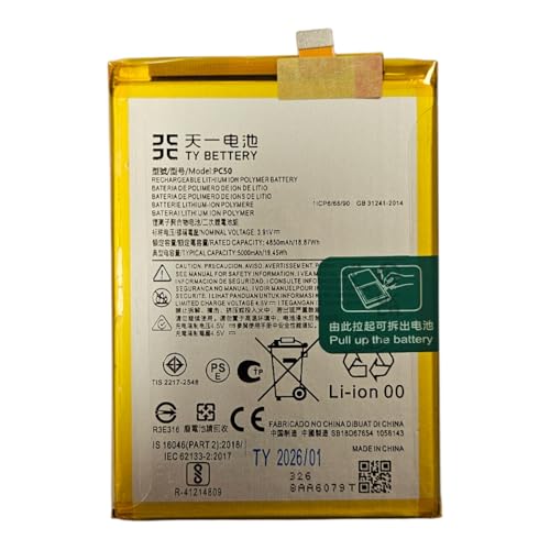 Image of TY BETTERY® Battery compatible with Motorola model PC50 for Moto G14