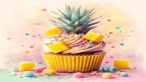 Rompecabezas imposible para adultos, puzzle de pastel de 1000 piezas en familia
