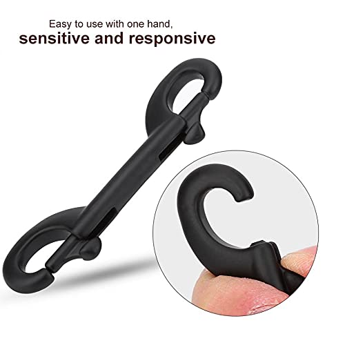 1pcs Stainless Steel Double Ended Clip Hook Snap Diving Buckle Diving Kayak Paddle Safe Accessories Diving Hook