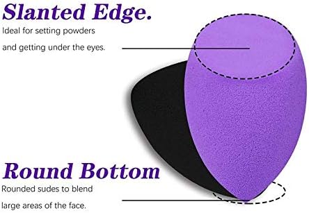 Makeup Sponge Set Latext-free Beauty Sponge Makeup Blender Foundation Sponge Applicator Sponges (3 Pcs) - Image 4