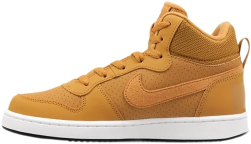Nike Court Borough MID GS (839977-71)_6.5Y - Wheat/Wheat-White
