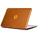 iPearl mCover Hard Shell Case for 11.6" HP Chromebook 11 G2 / G3 / G4 laptops ( part no. P0B78UT / P0B79UT ) (NOT compatible with HP G4 EE / G5 models) (Orange)