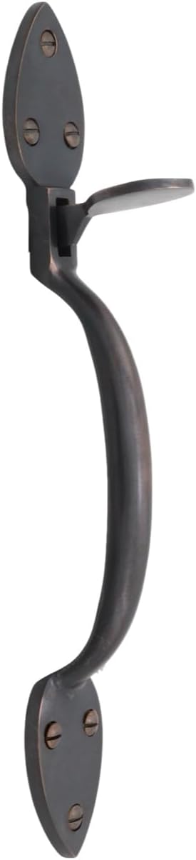 Colonial Style Gate Thumb Latch Set in Solid Brass (Bronze)
