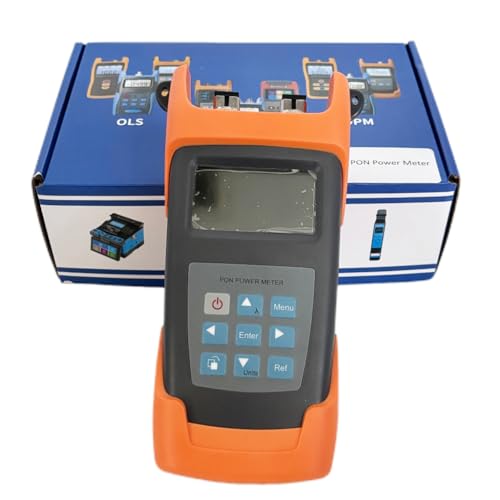YFYIQI PON Power Meter XGPON/10GEPON Power Meter with G/E PON Mode Wavelength 1310nm/1490nm/1550nm XGPON/10GEPON Mode Wavelength 1270nm/1577nm