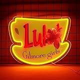 Pugna Luke's Coffee Neon Signs for Wall Decor Dimmable Neon Lights for Bedroom Led Signs Suitable for Dormitory Man Cave Christmas Gift 15.7 x 12.9IN-USB Powered-Acrylic