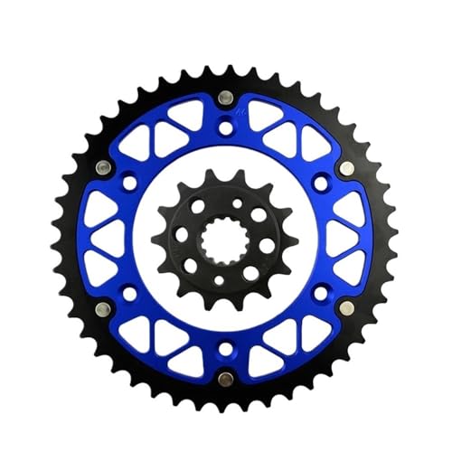 オートバイ用スチールアルミ複合材 45T〜52T 14T フロント&リアスプロケット XR600R 1991-2000 XR600 XR 600 R 20510 10320(45T-14T)