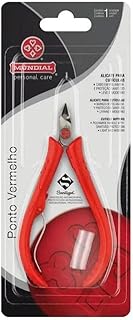 Mundial S/A Alicate Cutícula Ponto Vermelho