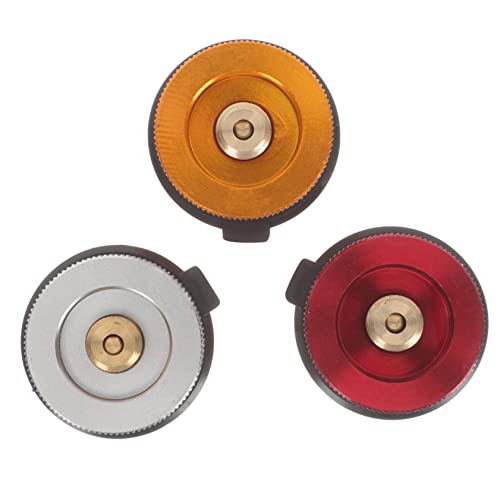 ibasenice 3Piezas Convertidor Adaptadores Portátiles Para Camping y Cocinas Al Aire Conexiones Eficientes Para Estufas De Gas y Bbq
