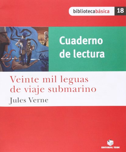 Portada de Veinte Mil Leguas de Viaje Submarino Biblioteca