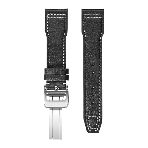 [-ł] 20mm 21mm 22mm U[Xgbv IWC pCbg gvX }[N Y fB[X v ܂肽݃obN voh uXbg xg(Black white 02,22mm)