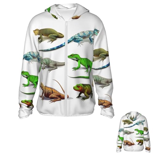 NONHAI Men's Sun Protection Jacket UPF 50+ Full Zipper Long Sleeve UV Hoodie Shirt Different Types of Women's Outdoor Jacket Black