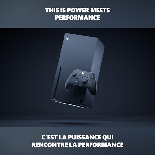 XBOX Series X - Gaming Console - 1TB SSD (2025) - Includes XBOX Wireless Controller - 4K Gaming - 120FPS - Carbon Black - Series X 1SSD Carbon Black Edition - 1
