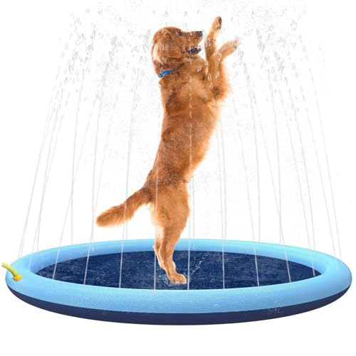 Splash Pad pour Chiens et Jouets Aquatiques d'Été pour Tapis de Jeu