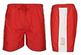 Farbe: Rot/Weiß MLB Badeshorts Majestic Boston Red Sox L rot