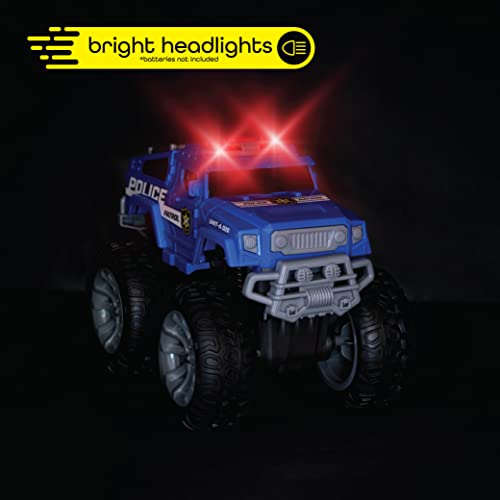 Madzee Monster Truck Toy For Kids - Toy Monster Truck For Boys And Girls - Flashing Light And Realistic Sounds For All Ages - Perfect Toddler Gift Birthday Party, Christmas #TOP2
