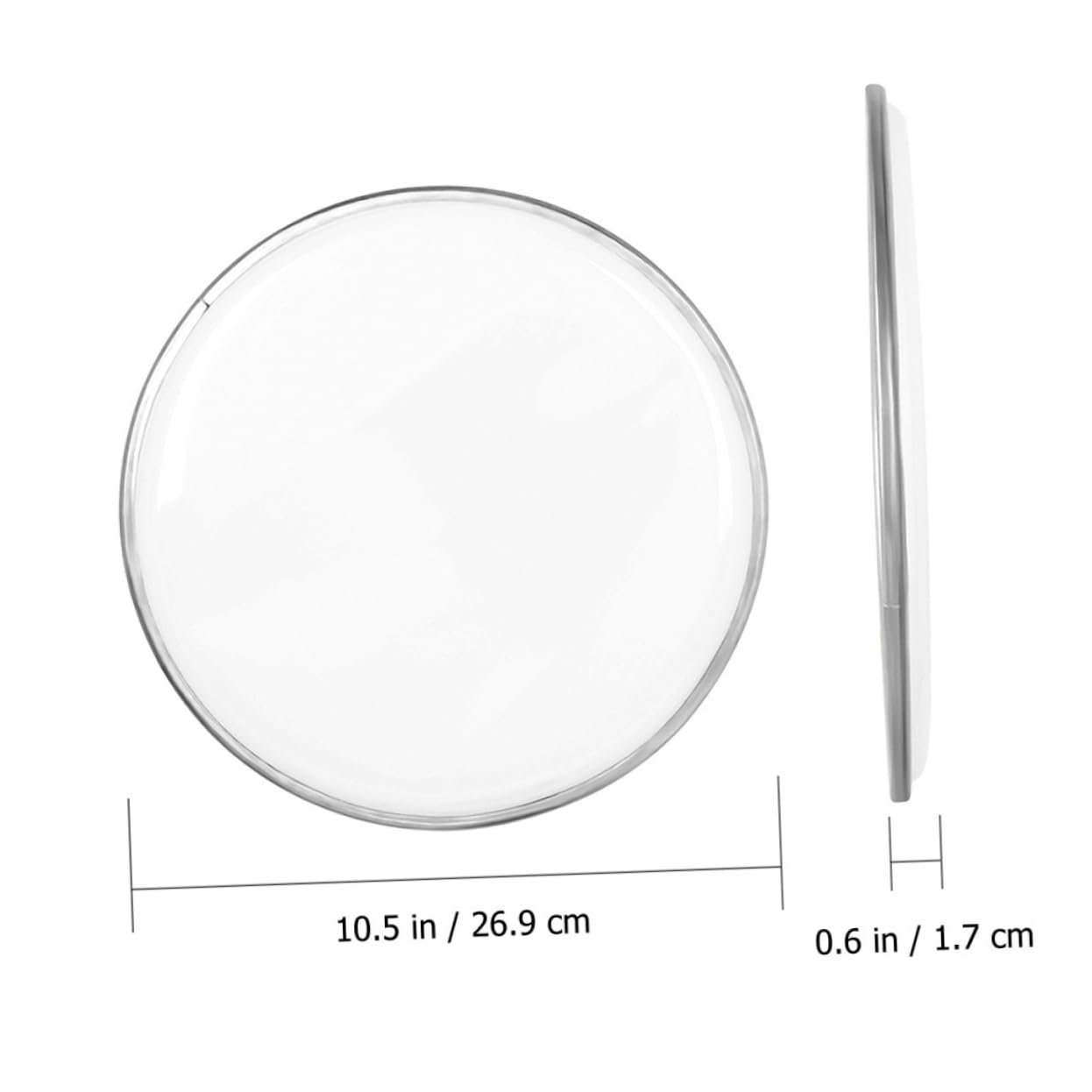 CIMAXIC Performance 8 Inch Drum Jazz Drum Replacement Accessories Easy to Install