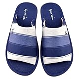 GARZON - Zapatillas de casa con Piso Especial parquet 466240 Lona Hombre Color: Marino Talla: 44
