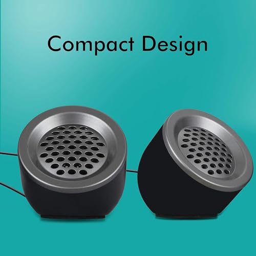 ZEBRONICS Zeb-Pluto 2.0 Multimedia Speaker with Aux Connectivity,USB Powered and Volume Control - Image 2