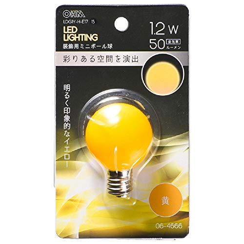 オーム電機 LEDミニボール球