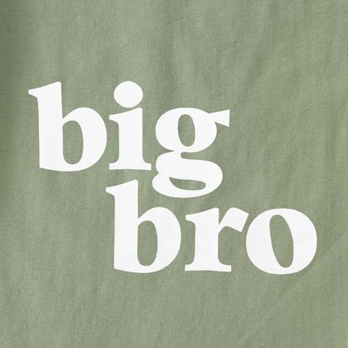 KEKEMI Big Bro Shirt for Toddler Boy Promoted to Big Brother Announcement T-Shirt Baby Boys Short Sleeve Cute Summer Tee Tops4