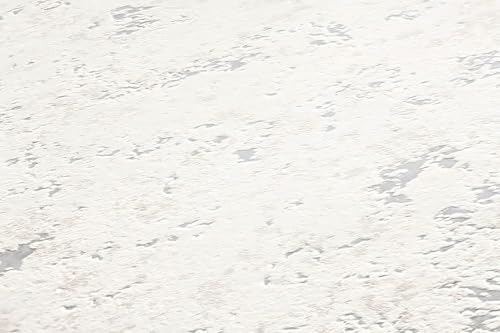 Papel pintado unicolor blanco gris no tejido de 0,53 x 10,05 m Profhome 377715-GU 4