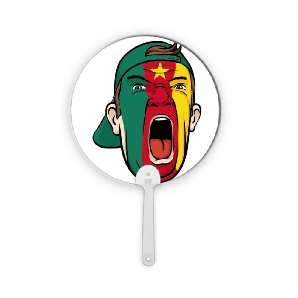 Casquette ronde Cameroun plastique pour décorer vos fêtes facilement