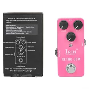 [DIVERSE SOUND EFFECTS] Featuring wah, distortion, overdrive, delay, reverb, and compressor functions all in one unit, this pedal opens up endless creative possibilities for guitarists. [LIGHTWEIGHT AND TRAVEL-FRIENDLY] Its compact dimensions make it...
