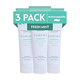 Better & Better Fortify Hydroxyapatite Toothpaste | Infused w/VIT. D & Calcium | Fluoride & SLS Free for Sensitive Brushers | Natural & Vegan Whitening Toothpaste | Fresh Mint Flavor | 3.4oz, 3 Pack
