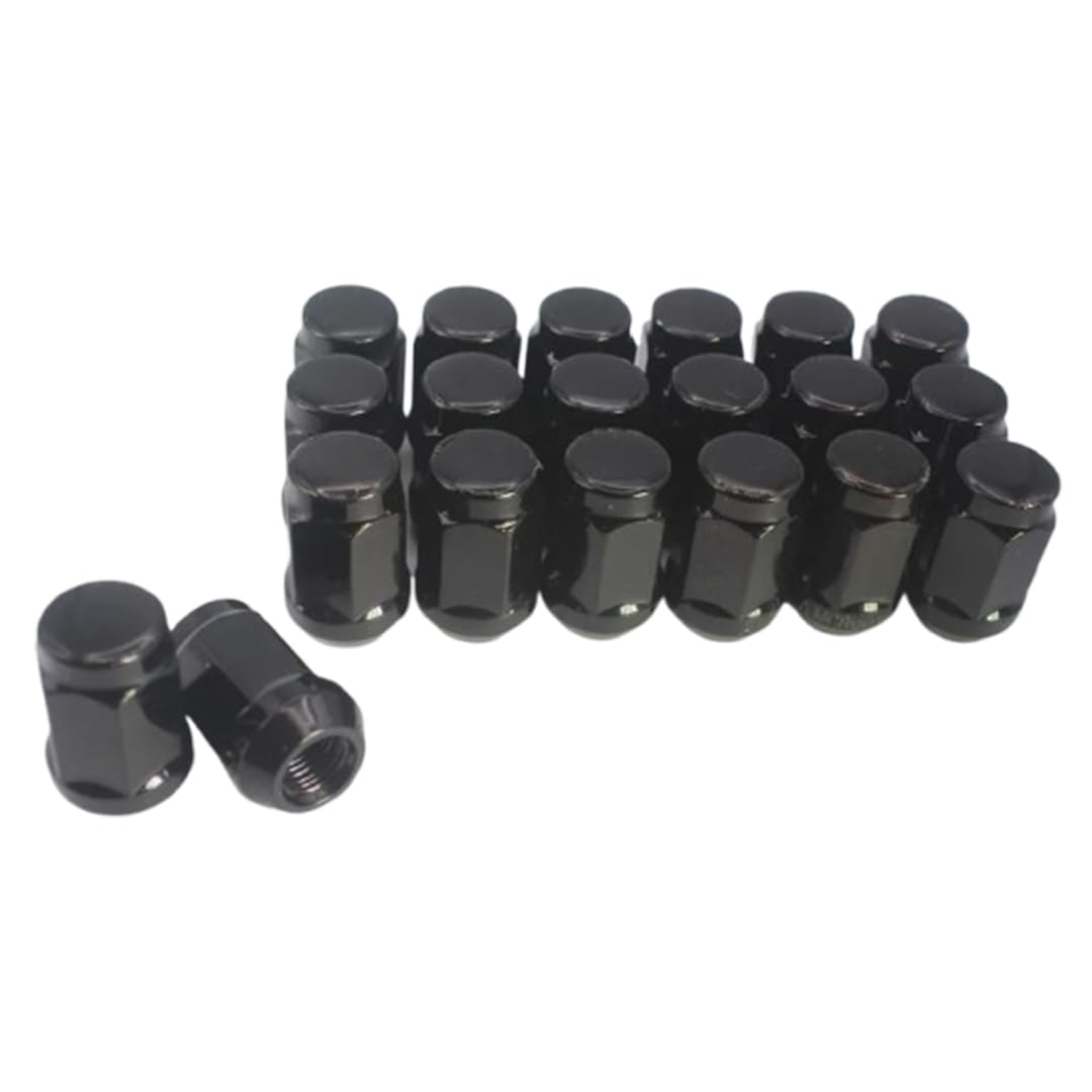 Tuerca De Rueda para Subaru BRZ Forester Impreza Legacy Outback WRX WRX STI, para Scion FRS FR-S, 20 Piezas Tuercas de Rueda de Cabeza abombada con Extremo Cerrado M12x1.25, hexágono de 19mm