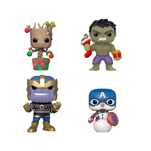 Marvel Holiday Pack 4 Figurines - vue 3