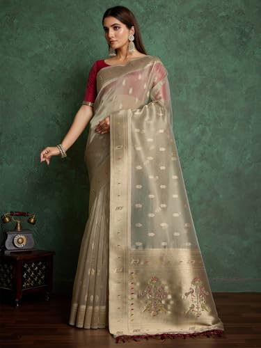AKHILAM kanjivaram silk saree – image 5