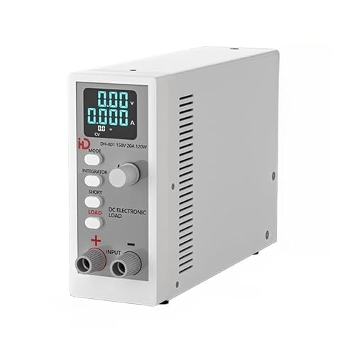 Programmable DC Electronic Load 120W, 0~150V, 0~20A, 0.1~999.9 ohm,Support CC(Constant Current), CV(Constant Voltage), CR (Constant Resistance), CP(Constant Power) Mode