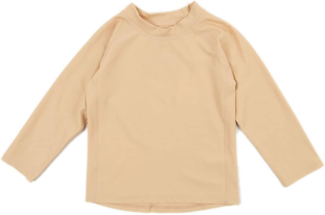 Leveret Long Sleeve Baby Boys Girls Rash Guard Sun Protected UPF + 50 Kids & Toddler Swim Shirt (12 Months-5 Toddler)