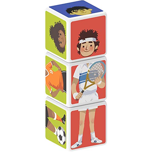 Geomag- Sports, Magnetic Cubes, 111 #TOP6