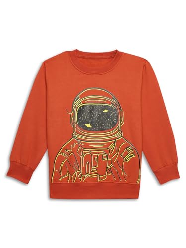 Image of Mack Jonney Unisex-Child Regular Fit Fleece Crew Neck Sweatshirt (Pack of 2-MACK632100)