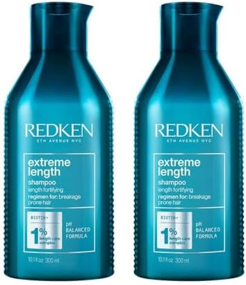 REDKEN Shampoo, Biotin, For Longer, Stronger Hair, Extreme Length