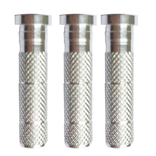 Field Points Bolt Carbon Arrow Aluminum Brass Inserts With Surface Indentation Inserts Inner Diameter .244 Arrow Insents Shaft For Archery Accessories (5-16-0.311In) #TOP1