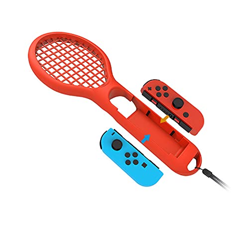TwiHill o tênis de alça pequena é adequado para Nintendo Switch Joy-Con, raquete de tênis de alça pe