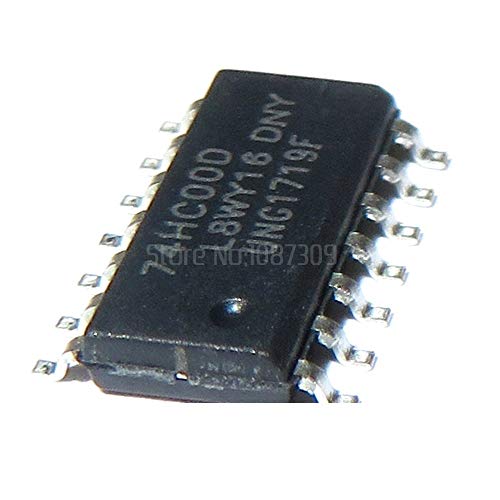 Industrialfield 20Pcs 74Hc00D 74Hc00 Sn74Hc00D Sop-14 Logic Gates Quad 2-In Nand Gate #TOP8
