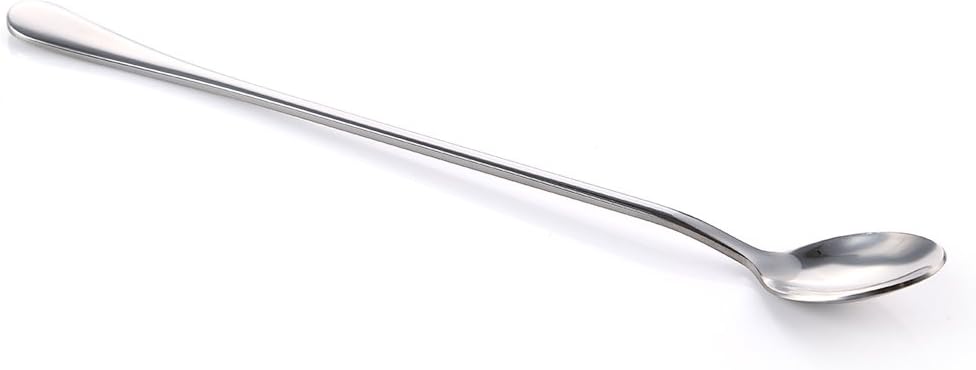 Eslite 9.25-Inch Long Handle Iced Tea Spoon,Stainless Steel Stirring Spoons,8-piece