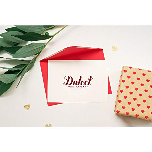 Dulcet Gift Basket Happy Birthday Party Gift Package In Tin With Balloons, Candles -Birthday Cake Great Gift For Men, Women, Him, Her, Mom, Dad, Friends & Family #TOP5