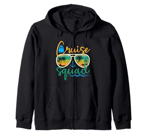 Cruise Squad 2026 Groupe de Correspondance pour Vacances en Famille Sweat à Capuche