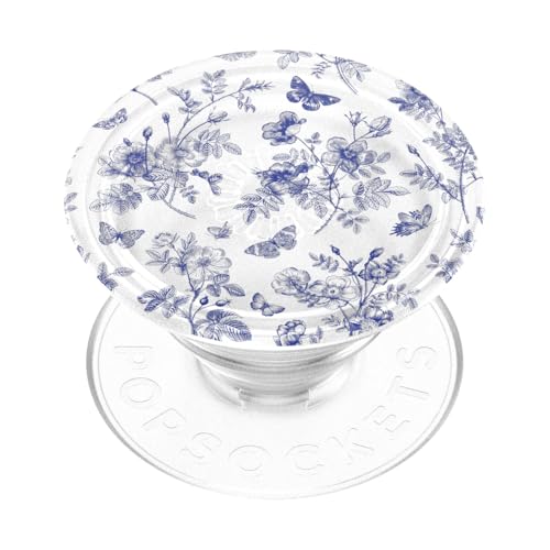 PopSockets: PopGrip Plant - Soporte y Agarre Extensibles Hechos de Materiales Vegetales con un PopTop Intercambiable para Smartphones y Tabletas - English Country Side